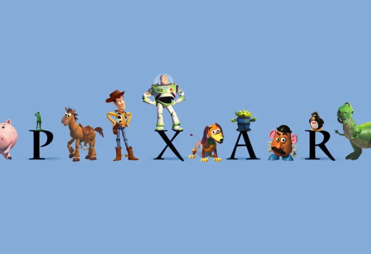 personajes de pixar