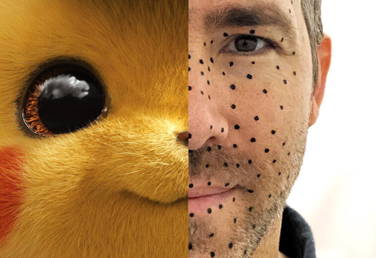 Ryan Reynolds comparte un detrás de cámaras de Pokémon: Detective Pikachu