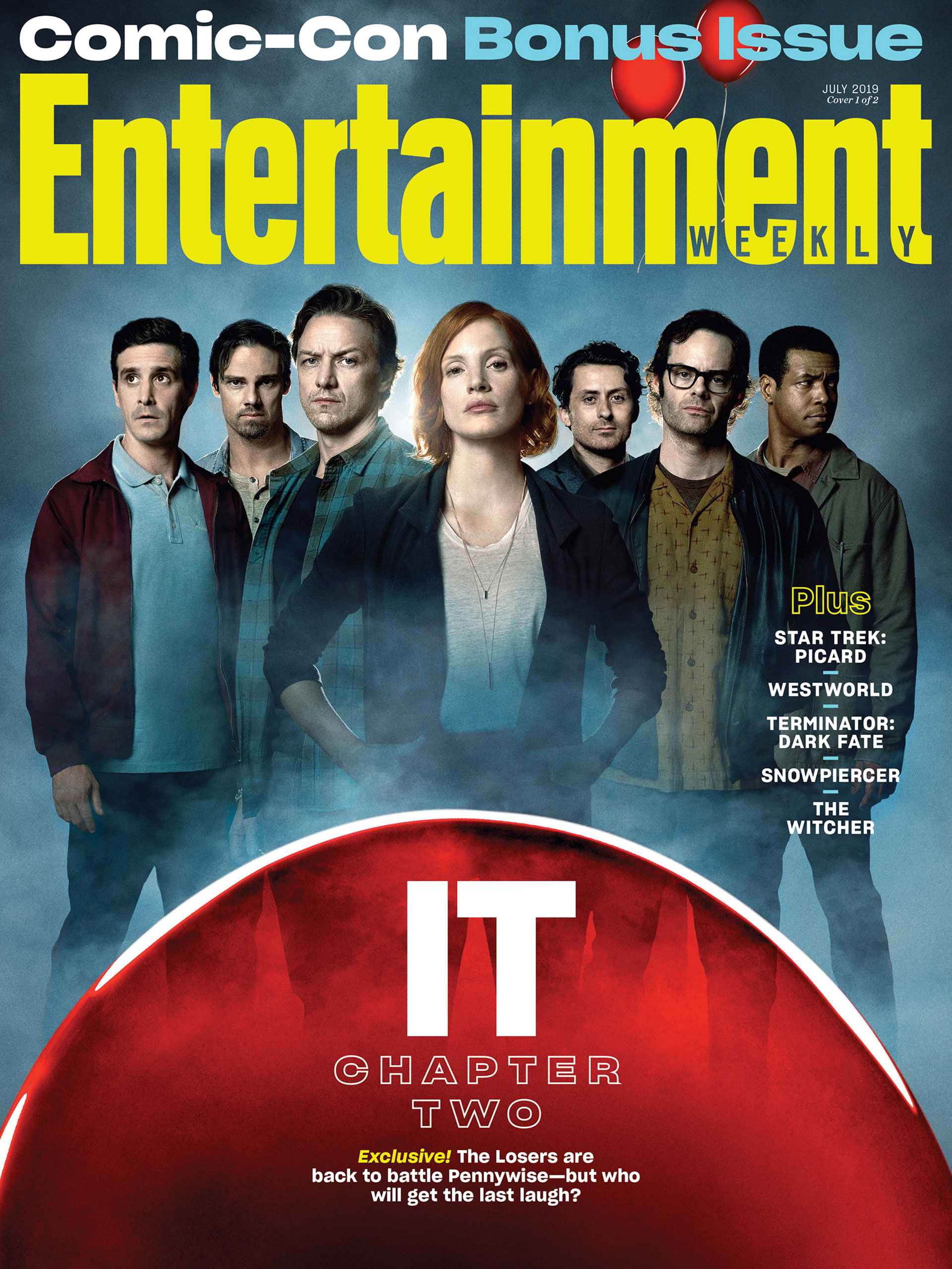 Entertainment Weekly pósters de It Eso el payaso Capítulo 2