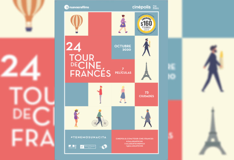 ¡Llega el Tour de Cine Francés 2020!