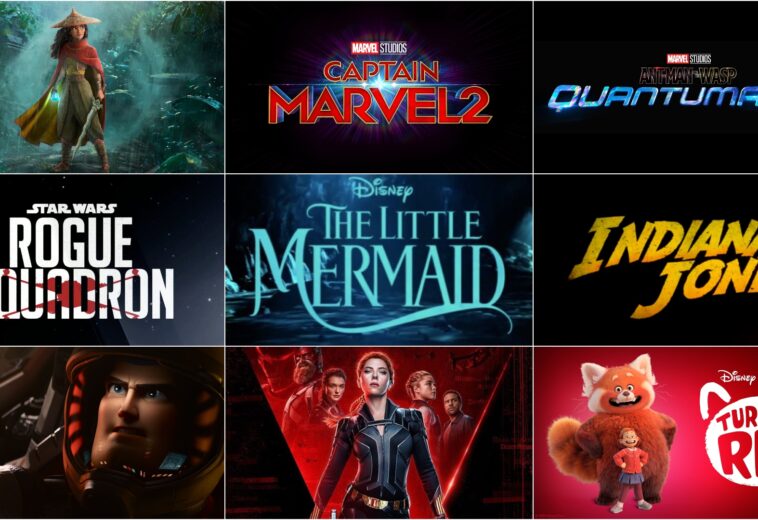 Todas las películas de Disney que llegarán a cines próximamente