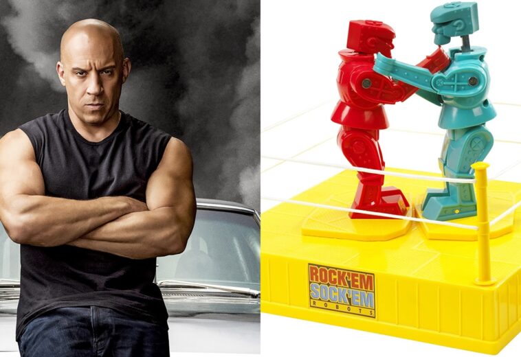 Vin Diesel protagonizará live-action de Rock ‘Em Sock ‘Em Robots