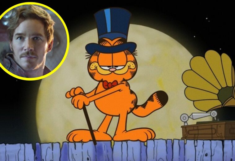 Chris Pratt será la voz de Garfield en película animada