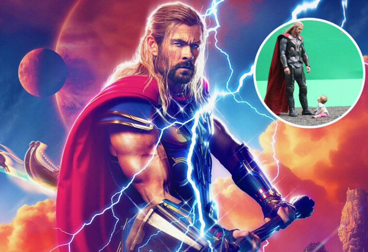 Chris Hemsworth celebra la oportunidad de trabajar con su hija en Thor: Amor y trueno