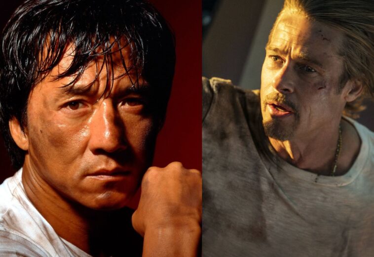 Brad Pitt elogia a Jackie Chan y su influencia en Tren Bala