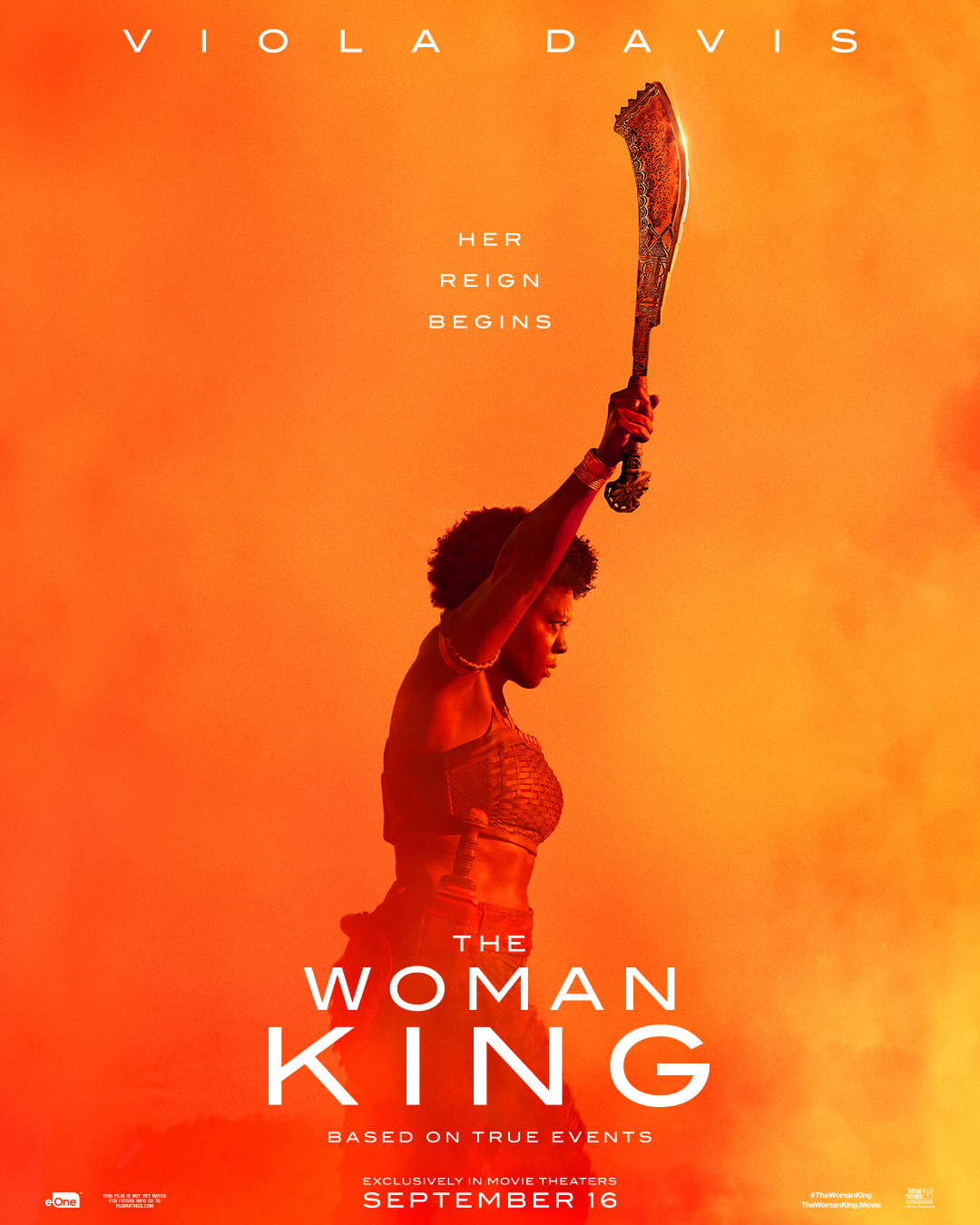 the woman king con viola davis poster 1