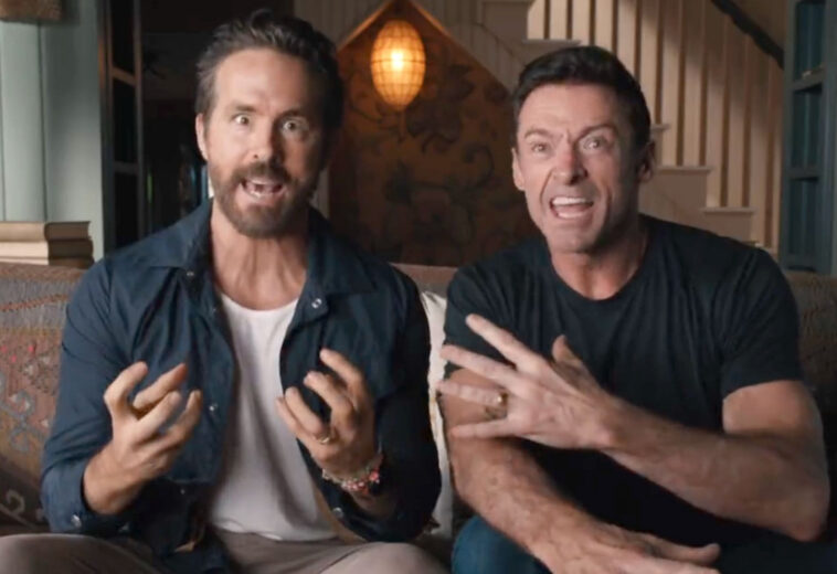 Lector de labios revela lo que Ryan Reynolds y Hugh Jackman dijeron en su video