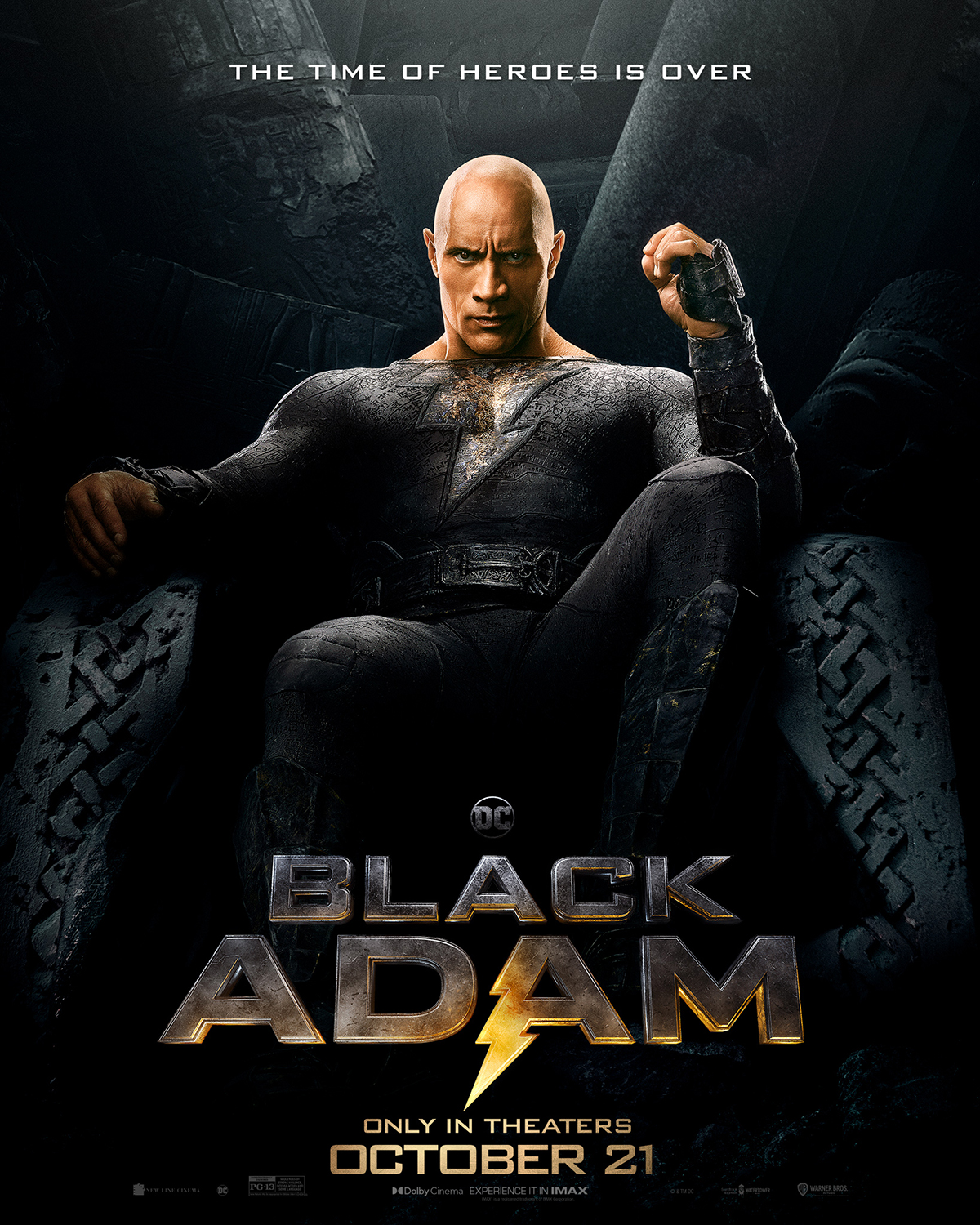 black adam poster nuevo