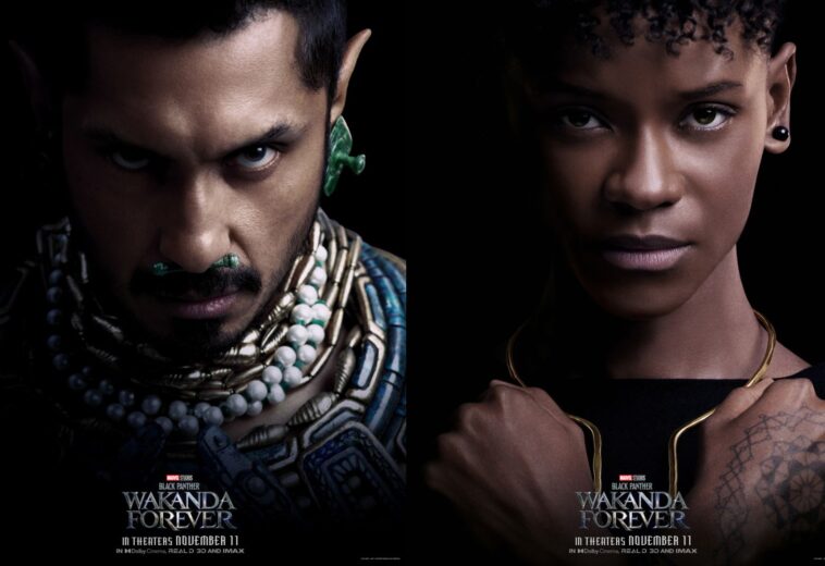 ¡Ya falta menos! Ve los hermosos pósters individuales de Black Panther: Wakanda Por Siempre