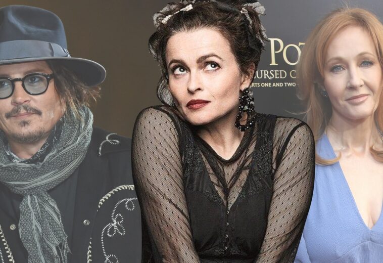 ¡Bellatrix, en guardia! Helena Bonham Carter defiende a J.K. Rowling y Johnny Depp