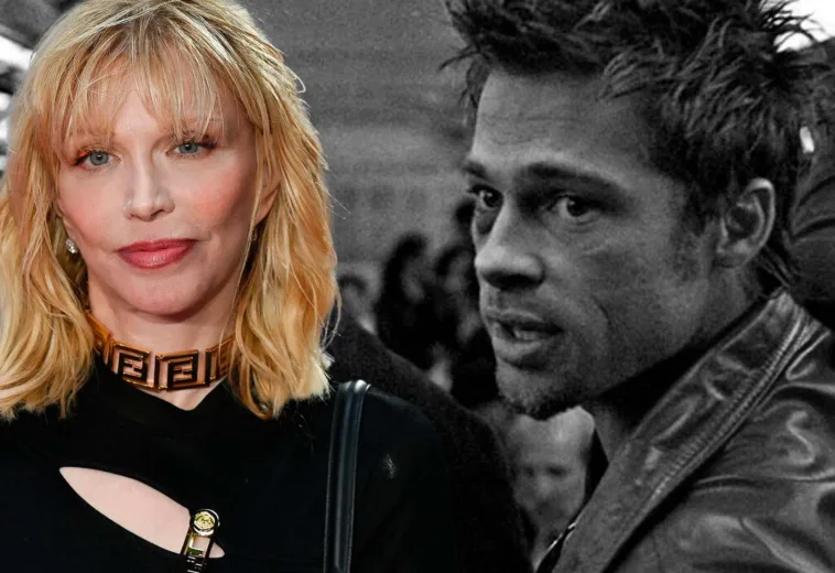 ¡Hay pleito! Courtney Love acusa a Brad Pitt de haberla despedido de El Club de la Pelea