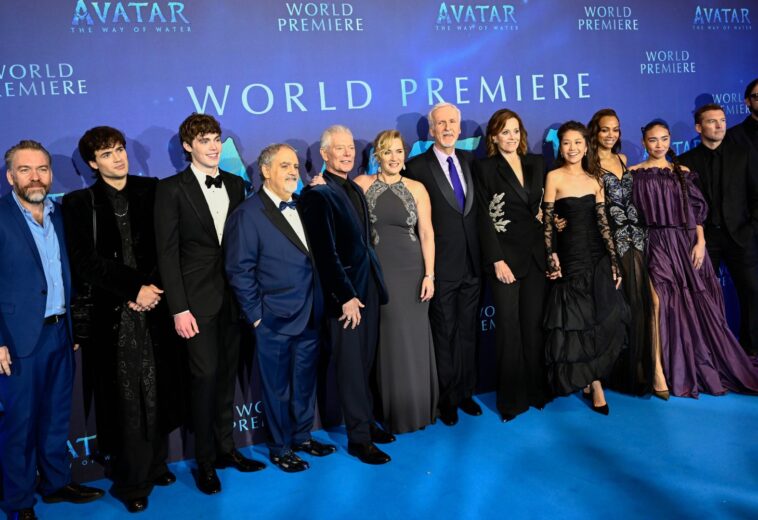 ¡Espectacular! Ve las fotos de la premiere mundial de Avatar: El Camino del Agua en Londres