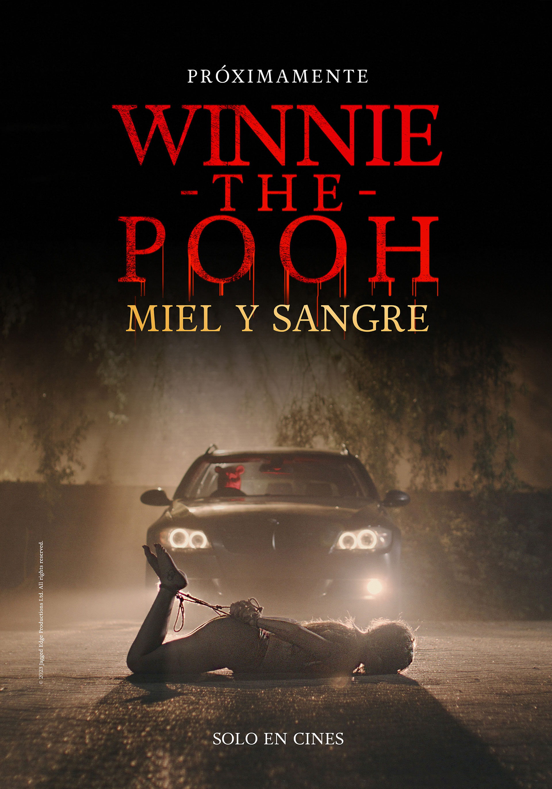 winnie the pooh miel y sangre poster espanol