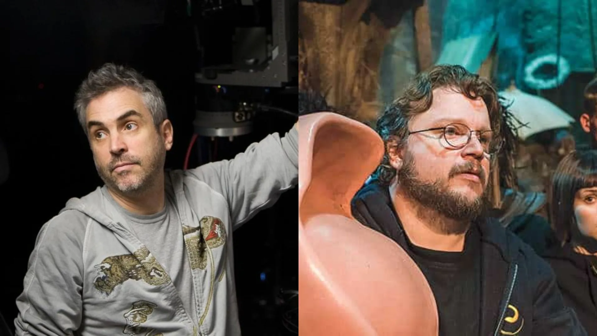 Guillermo del Toro y Alfonso Cuarón