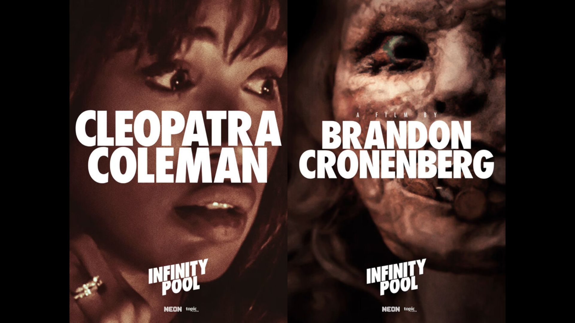 infinity pool posters cleopatra coleman brandon cronenberg