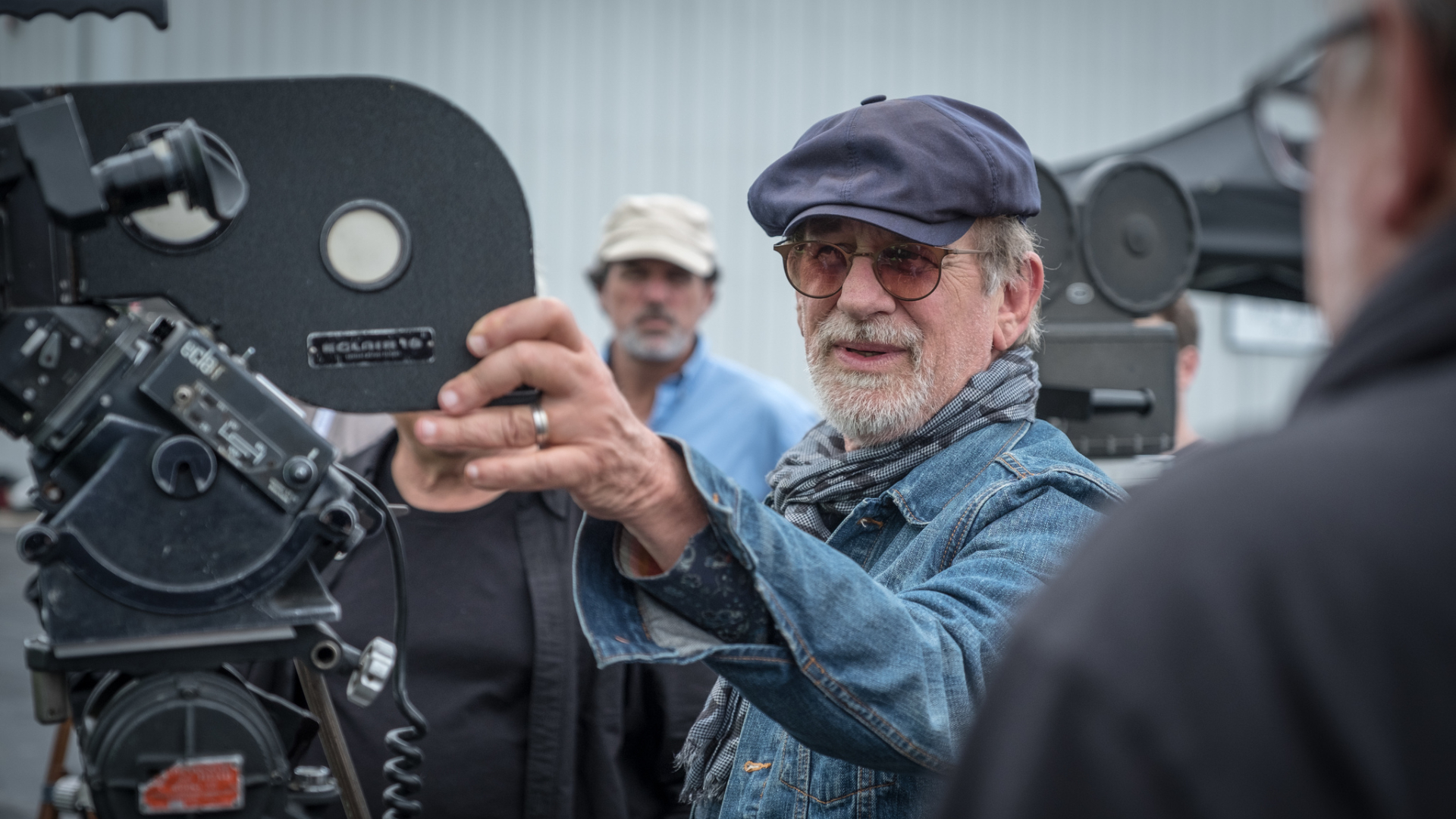 Steven Spielberg dirigiendo 