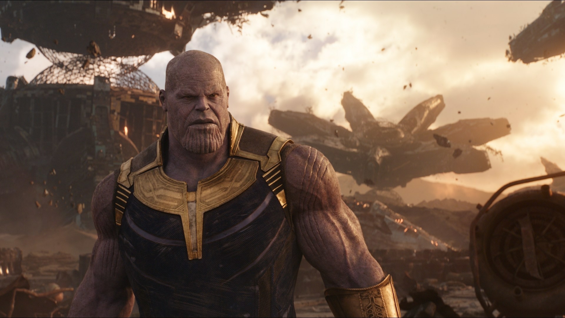 Thanos en Infinity War 
