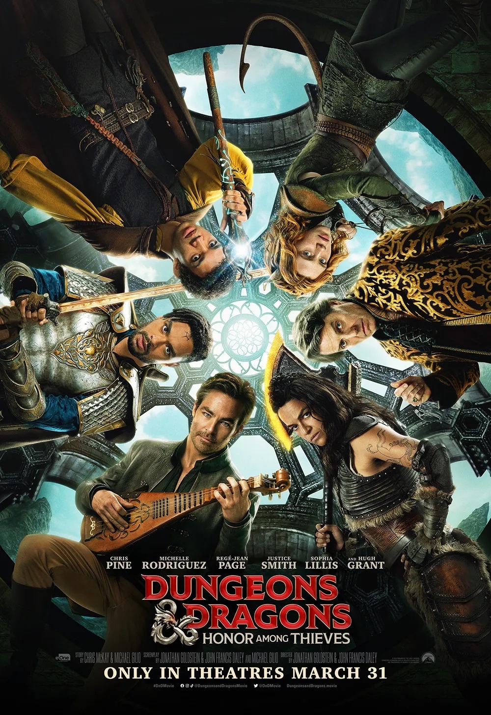 calabozos y dragones honor entre ladrones nuevo trailer 2023 poster