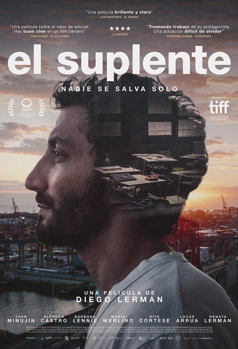 El suplente póster película argentina 