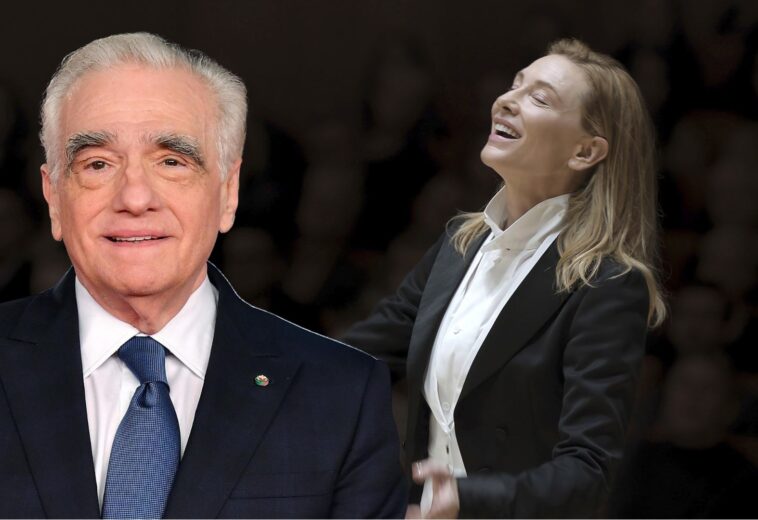 ¡Vaya promotor! Martin Scorsese habla maravillas sobre lo increíble que es Tár, con Cate Blanchett