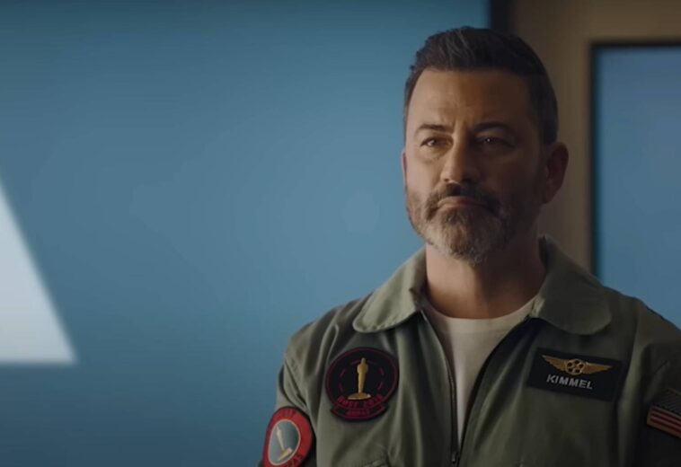 ¿Dónde estás, Tom? Jimmy Kimmel parodia Top Gun: Maverick en promocional del Óscar