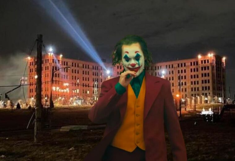 ¡Arkham en llamas! Checa las nuevas fotos y videos desde el set de Joker 2
