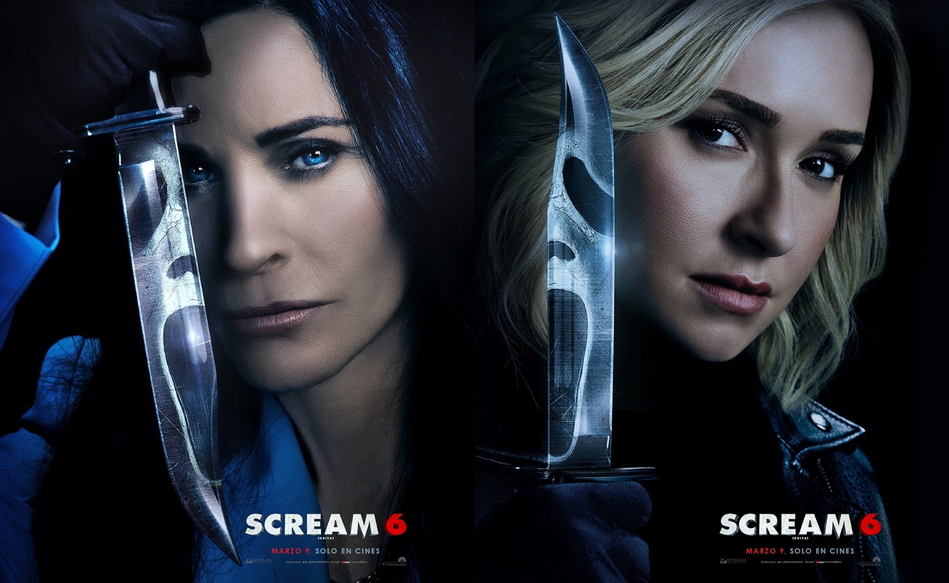 scream 6 posters individuales gale kirby
