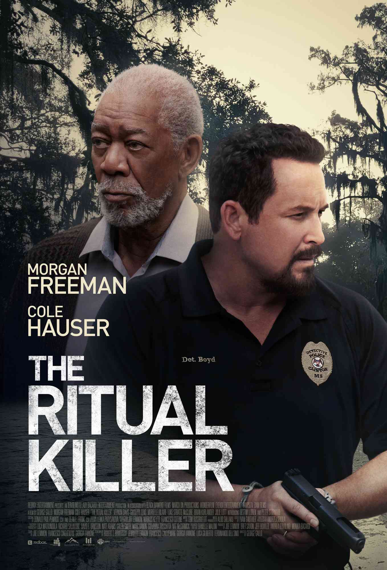 the ritual killer morgan freeman cole hauser thriller asesinos3 poster