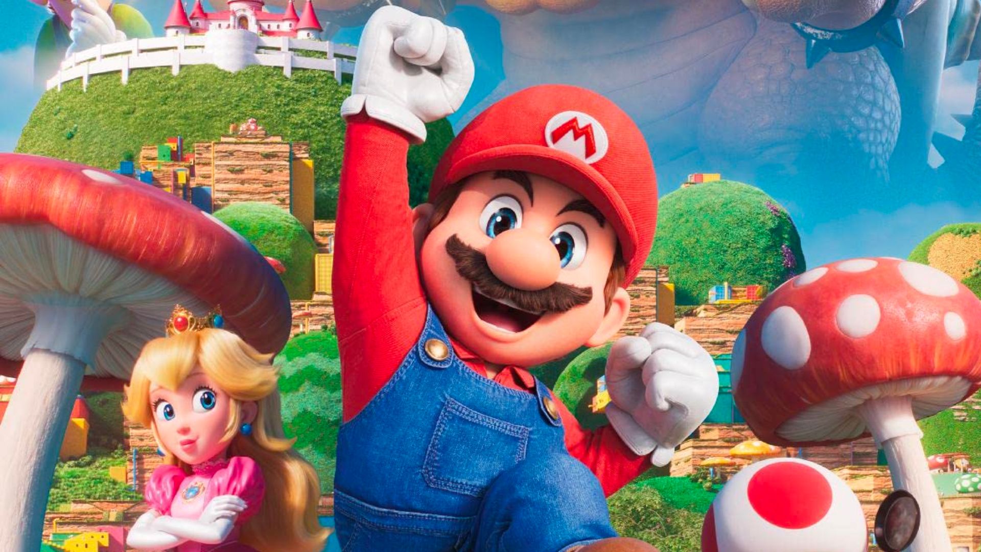 Súper Mario Bros poster oficial de la pelicula animada