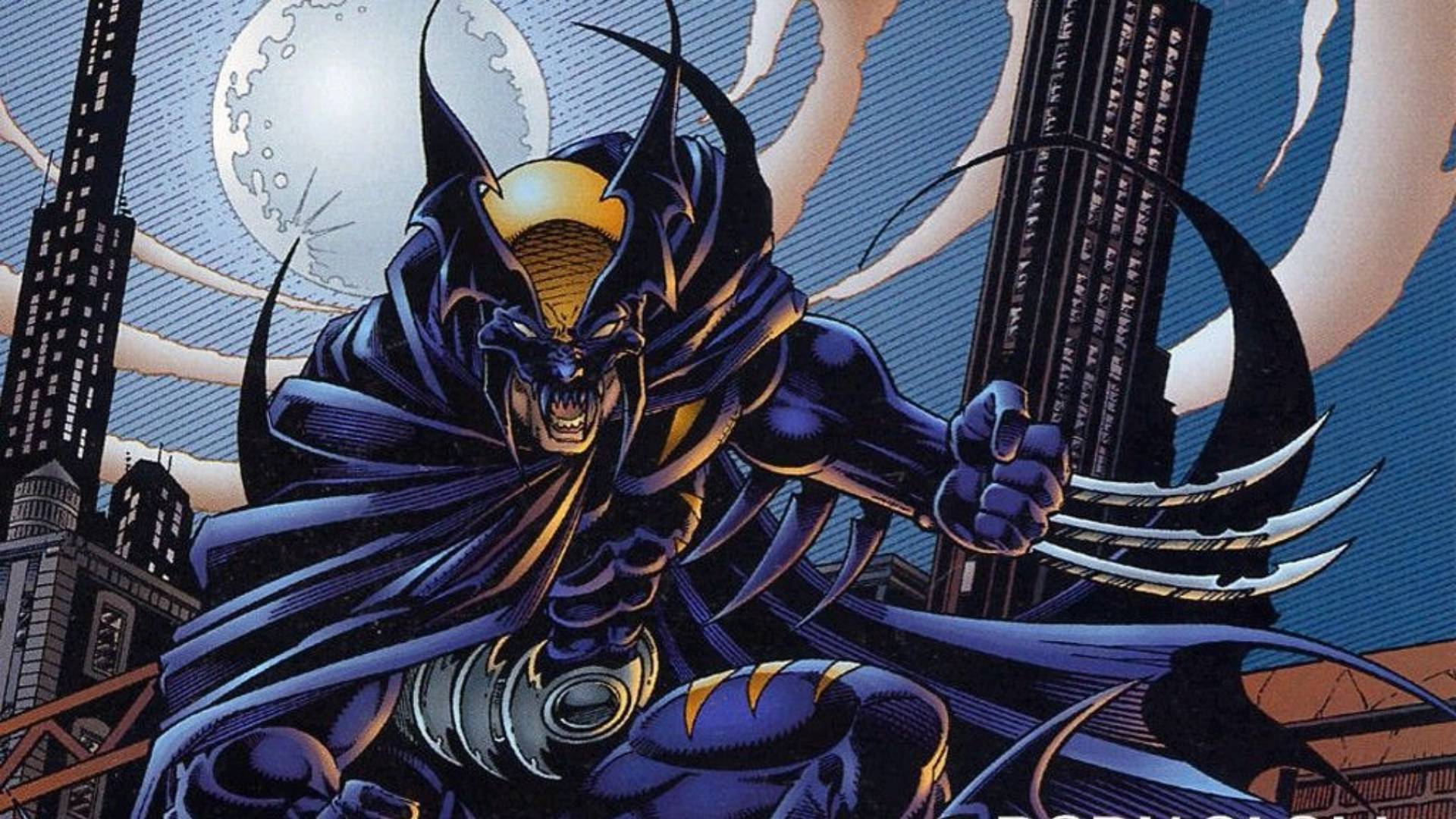 Crossover de Marvel y DC Amalgam Universe Batman y Wolverine crean a Dark Claw