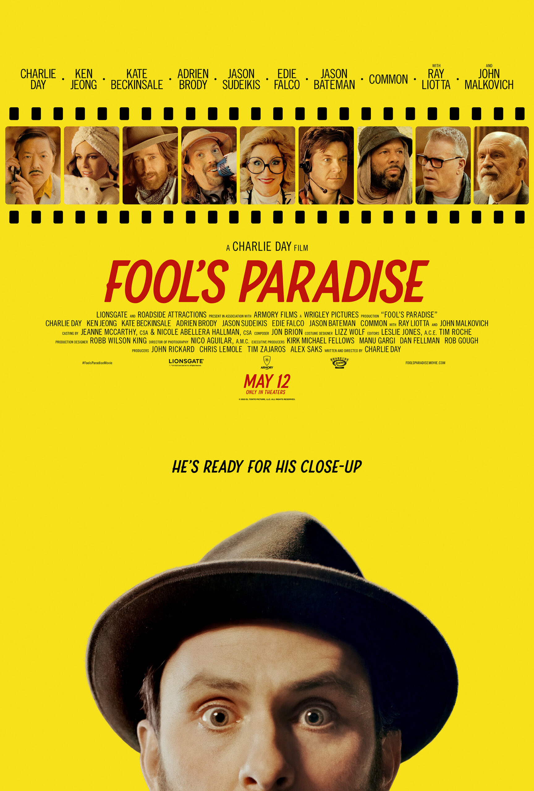 Póster promocional de la película de comedia Fool's Paradise