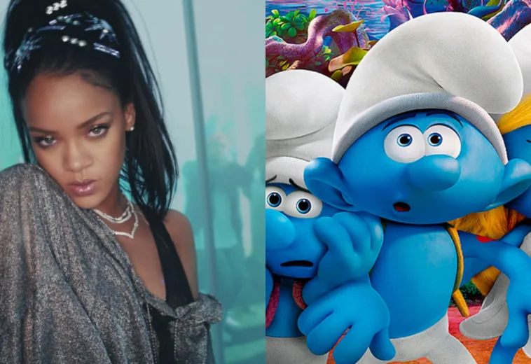 CinemaCon 2023: Rihanna dará voz a Pitufina en nueva película de Los Pitufos