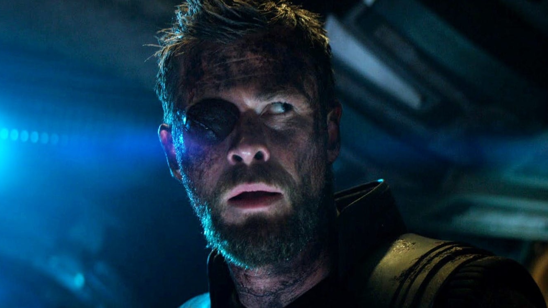 Thor es rescatado por los Guardianes de la Galaxia en Avengers Infinity War de Marvel Studios