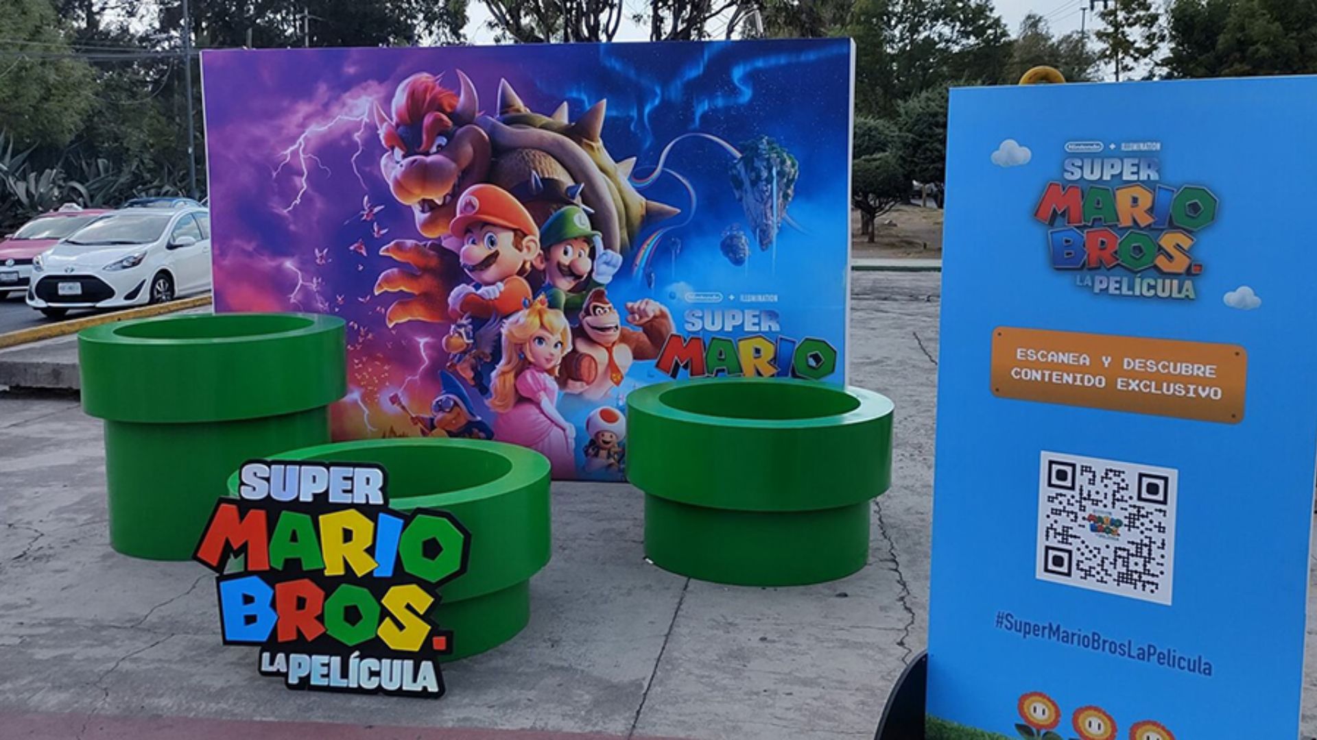 Activaciones de Super Mario Bros en los parques de la CDMX