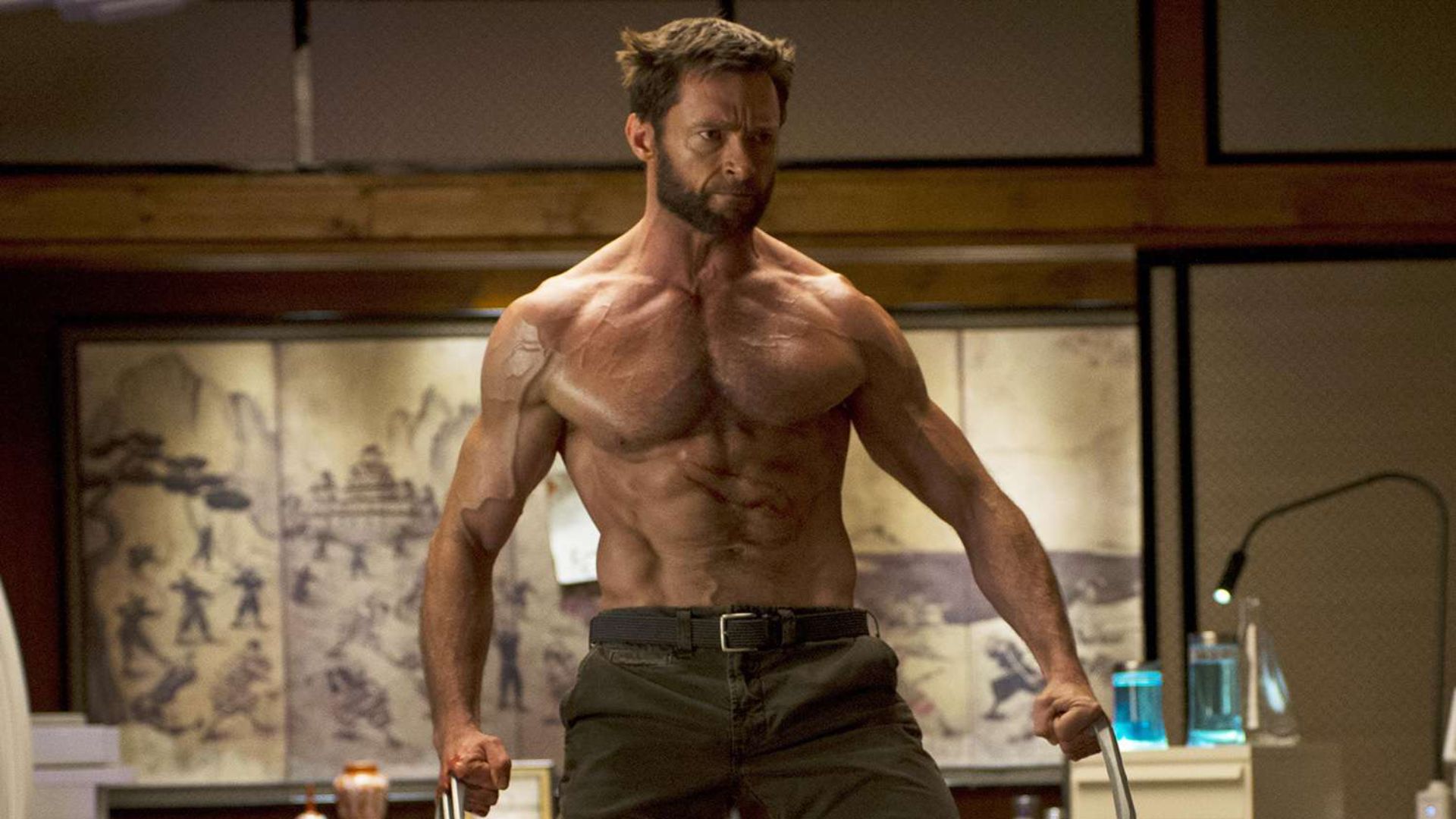 hugh jackman como Wolverine en imagen promocional