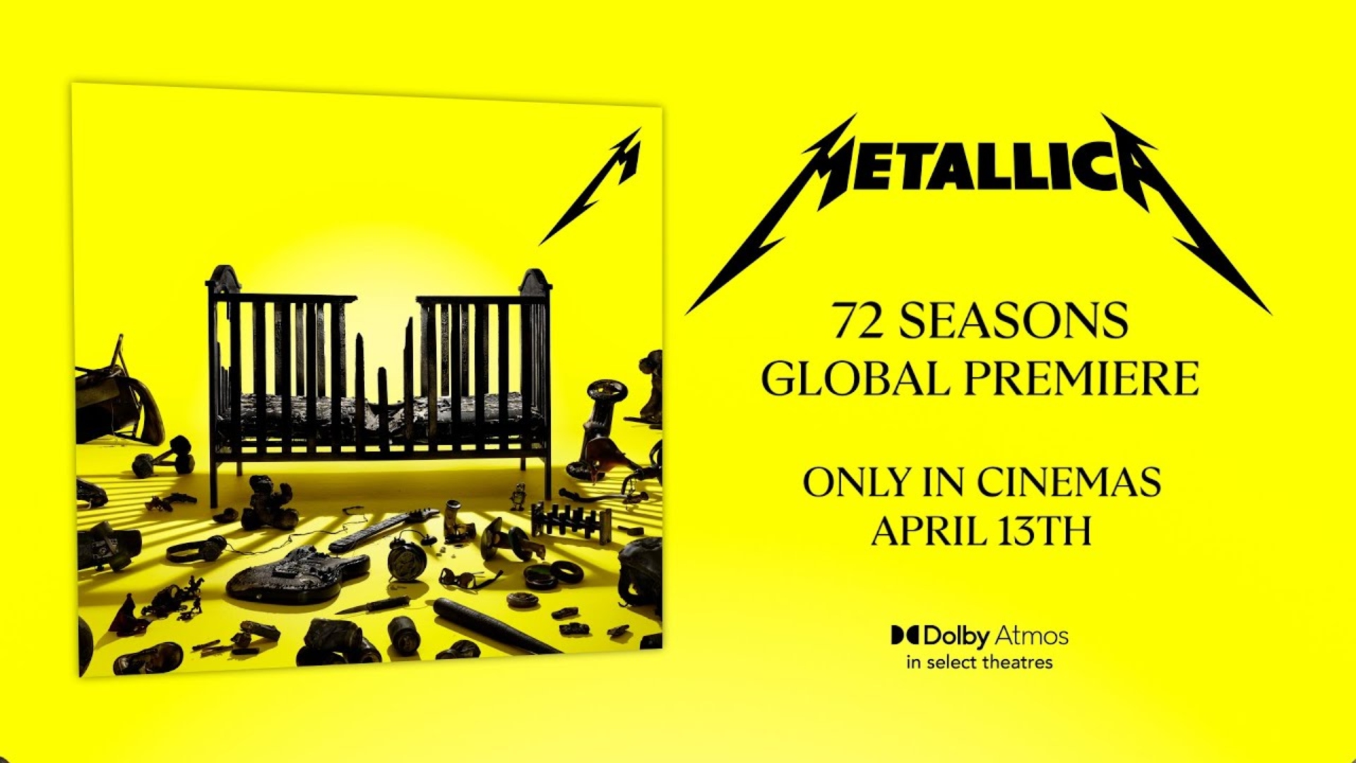 Metallica presenta 72 Seasons en cines