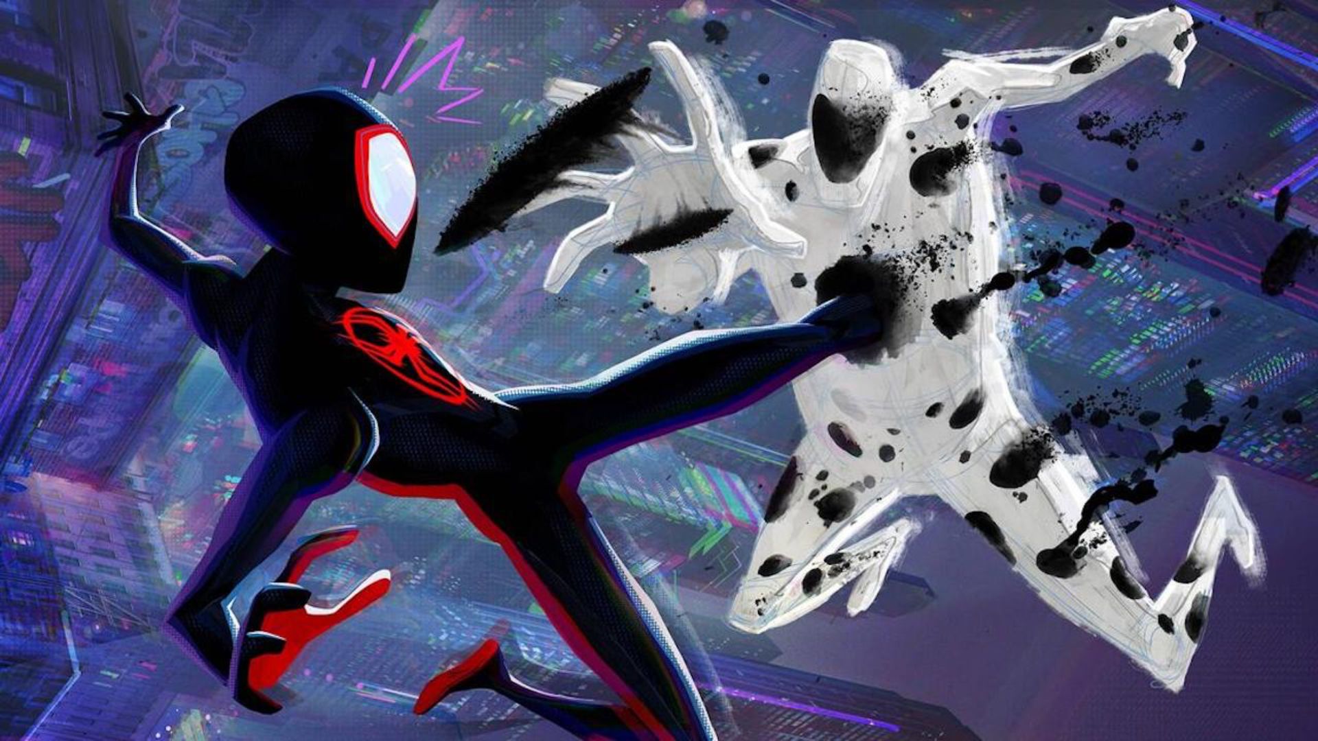 imagen del villano spot en Spiderman a través del Spider-verso