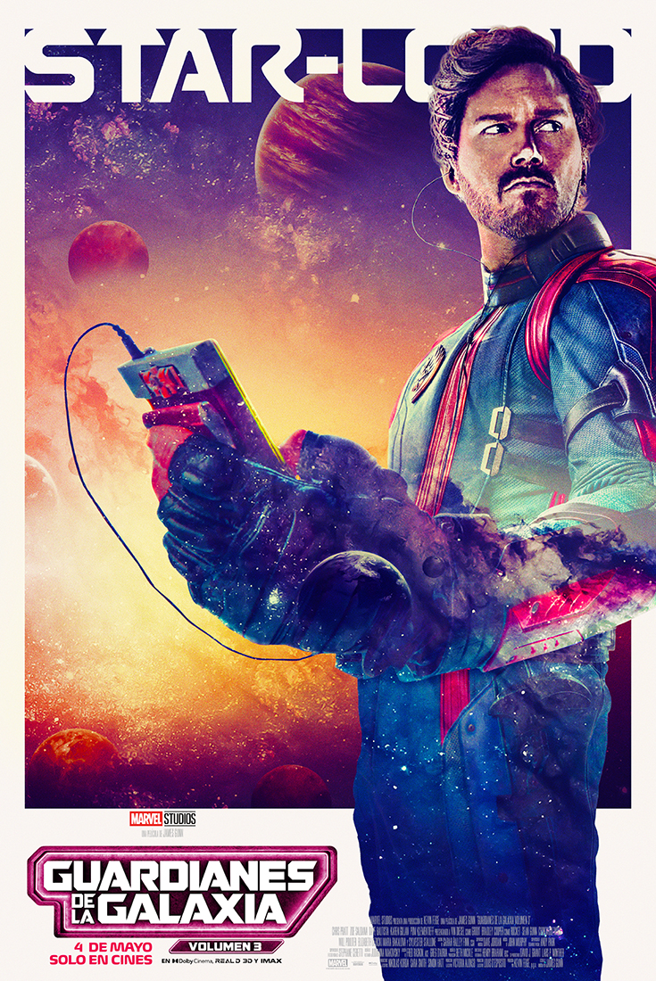 star-lord-guardianes-de-la-galaxia-3-poster
