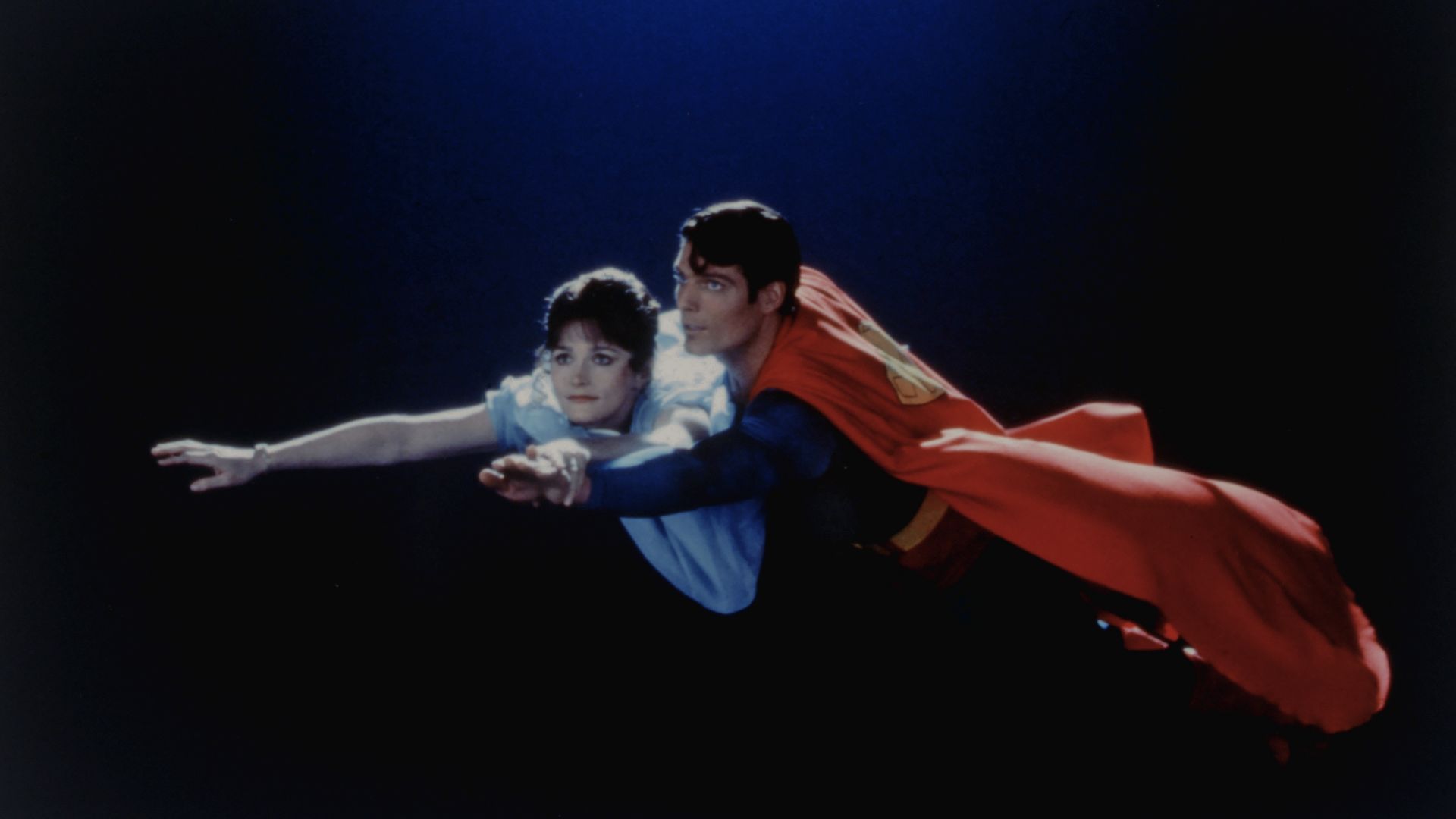 Escena de Superman la película