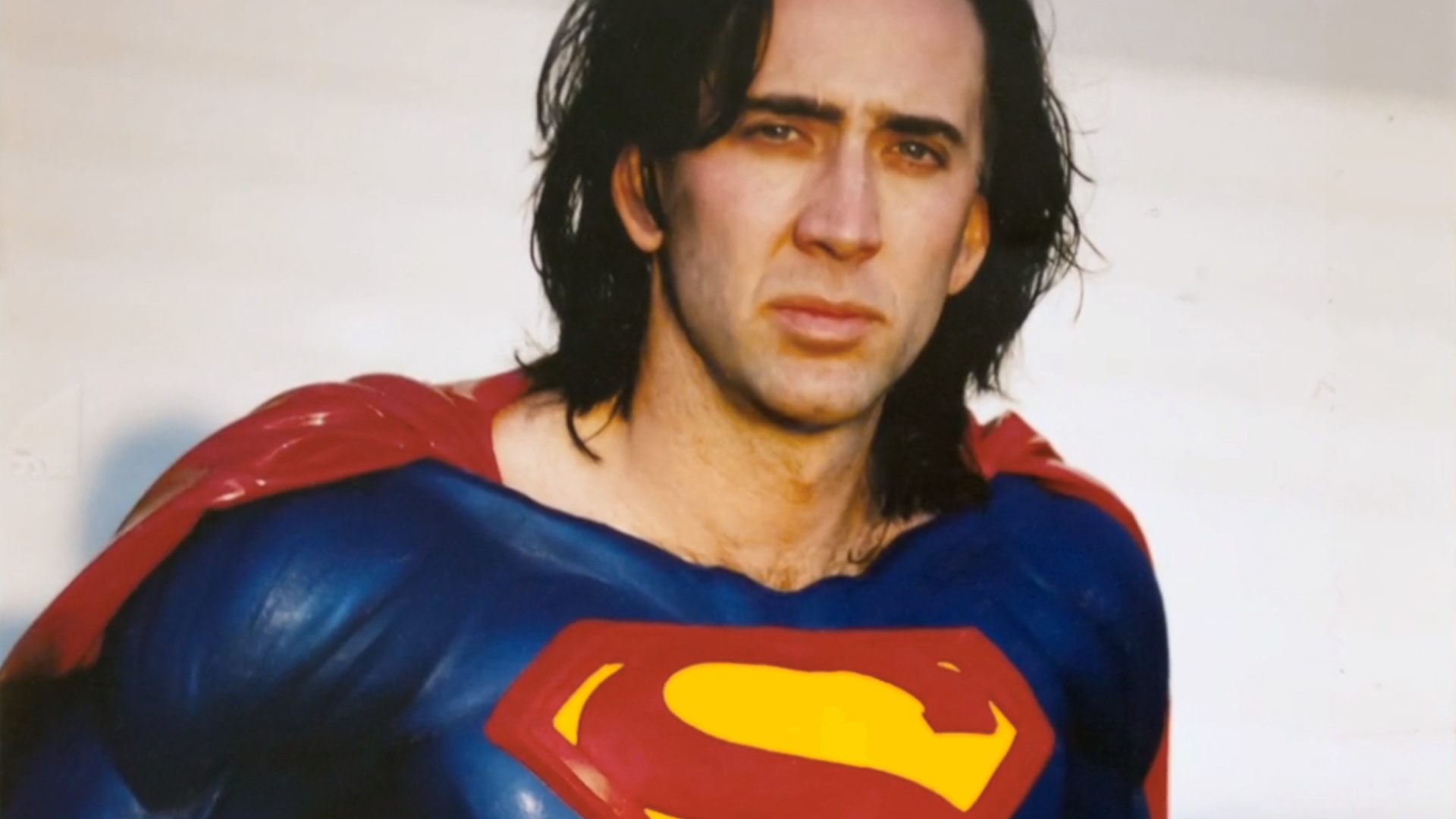 Nicolas Cage como Superman en Superman Lives de Tim Burton