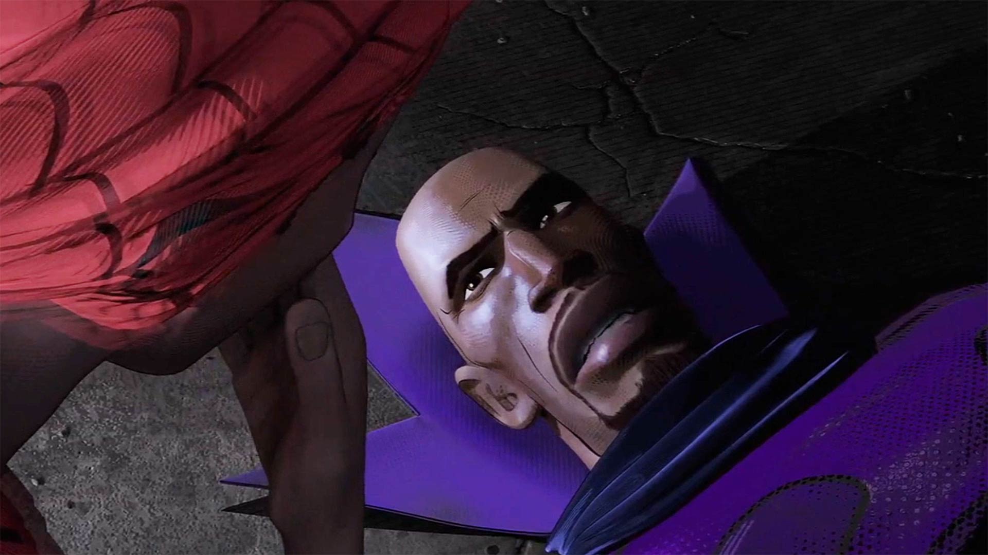 Muerte del Tío Aaron en Spider-Man Un nuevo universo