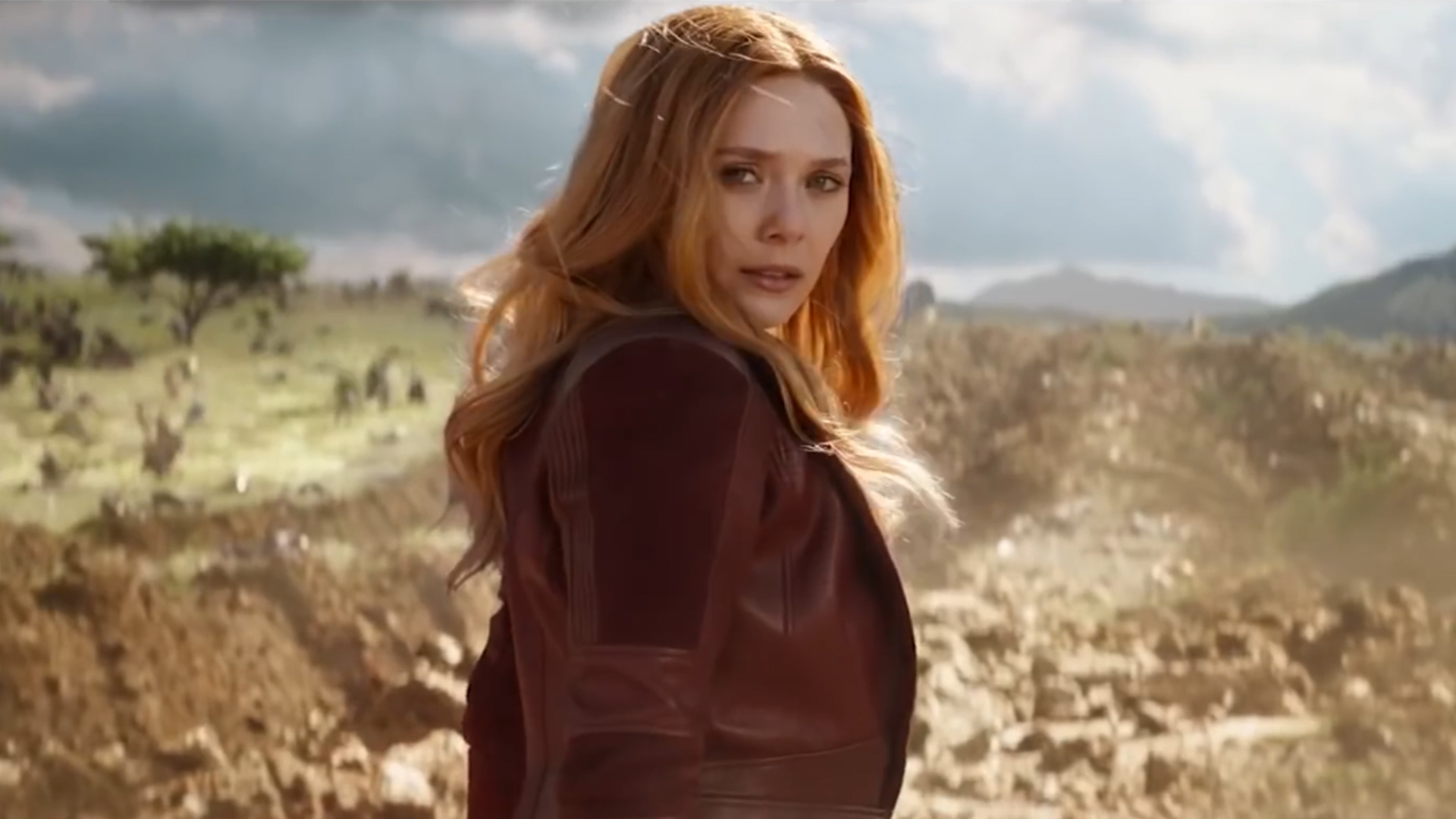 Elizabeth Olsen en Avengers Infinity War de Marvel