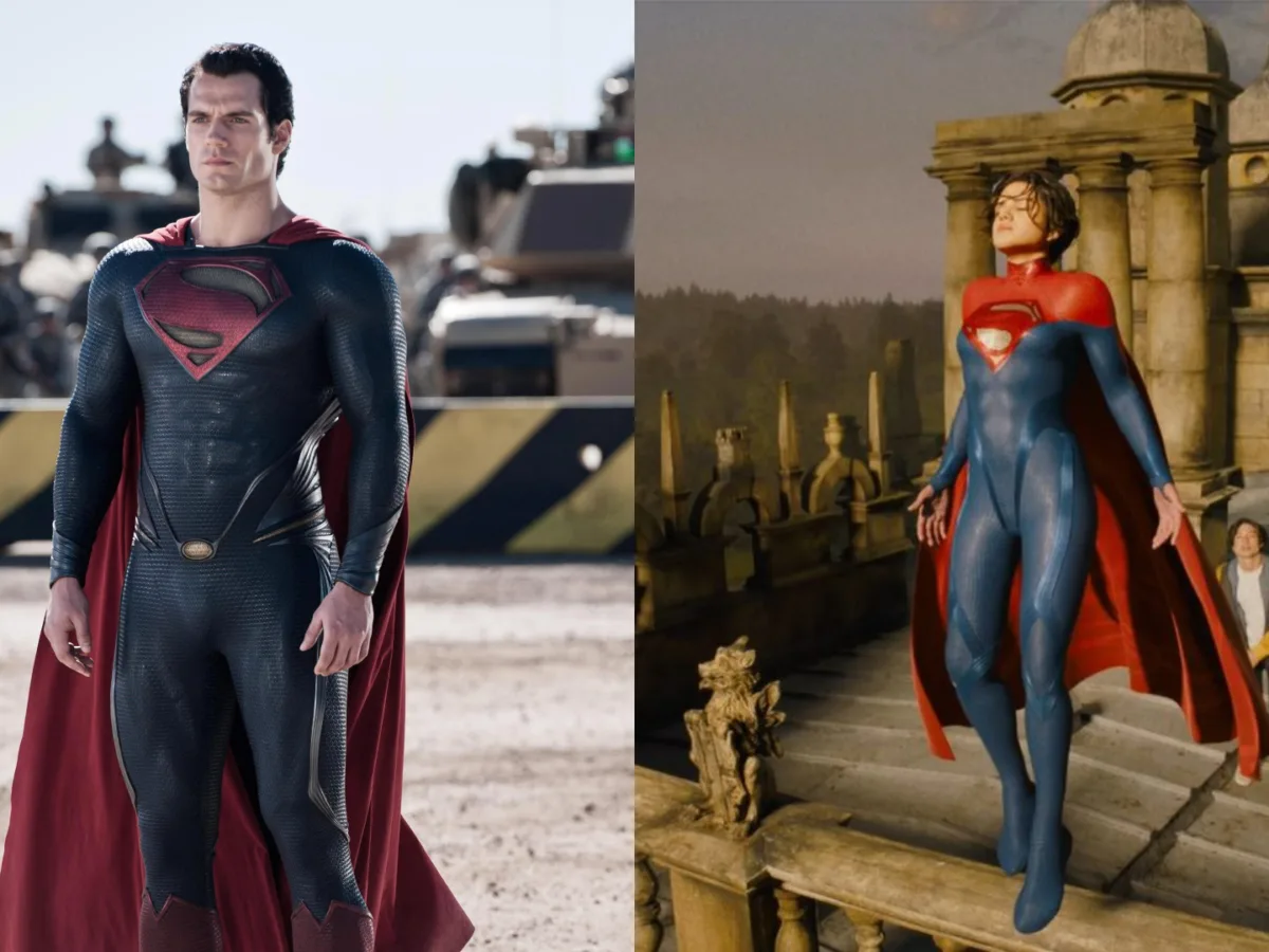 Arte reúne Superman de Henry Cavill e Supergirl de Sasha Calle