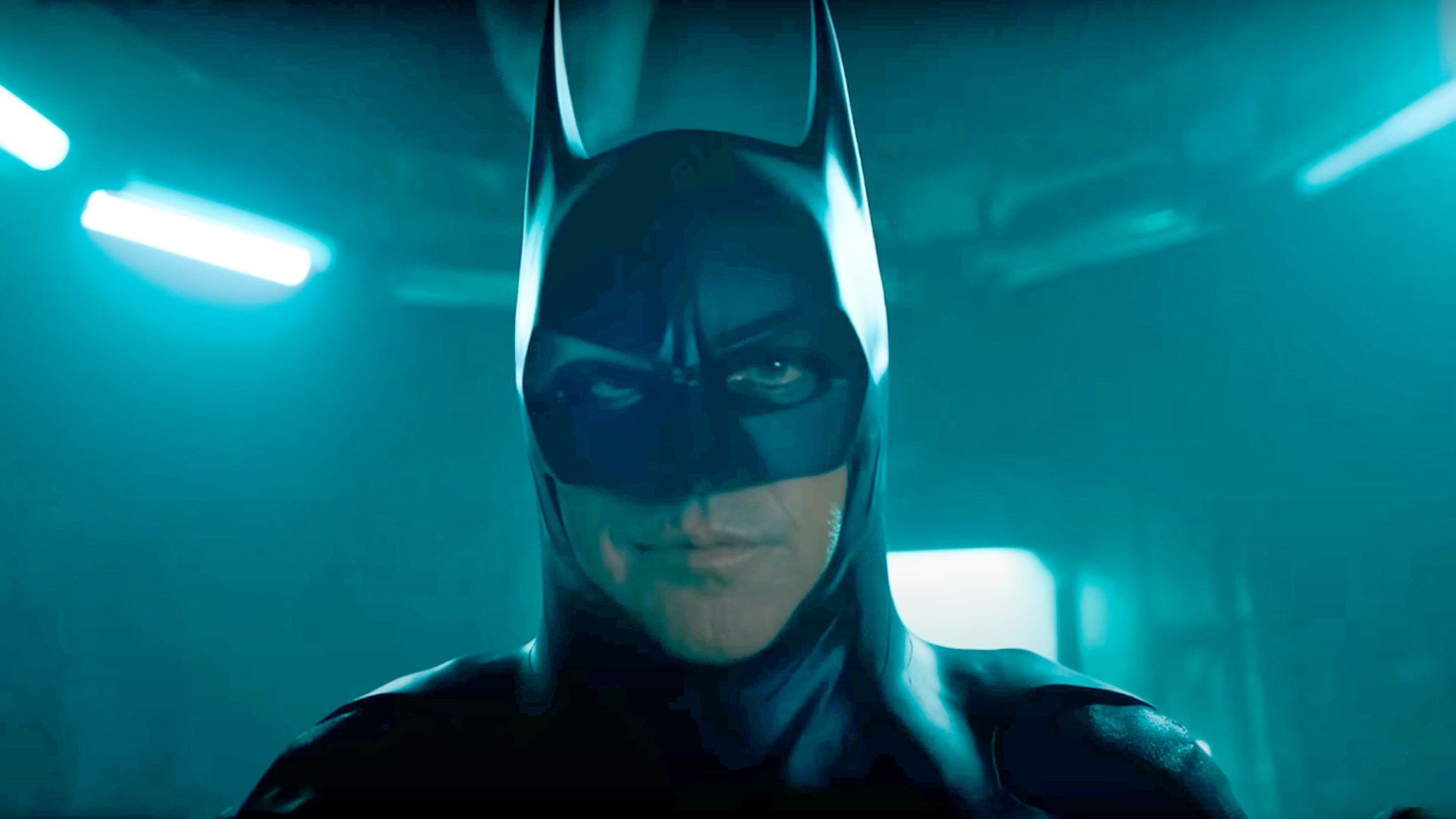 Micheal Keaton como Batman en The Flash