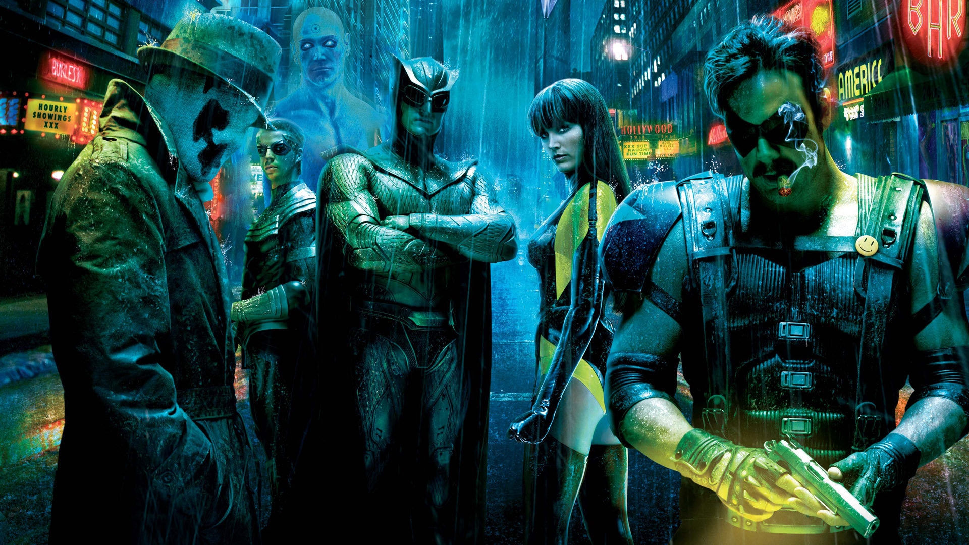 Póster promocional de Watchmen de Zack Snyder