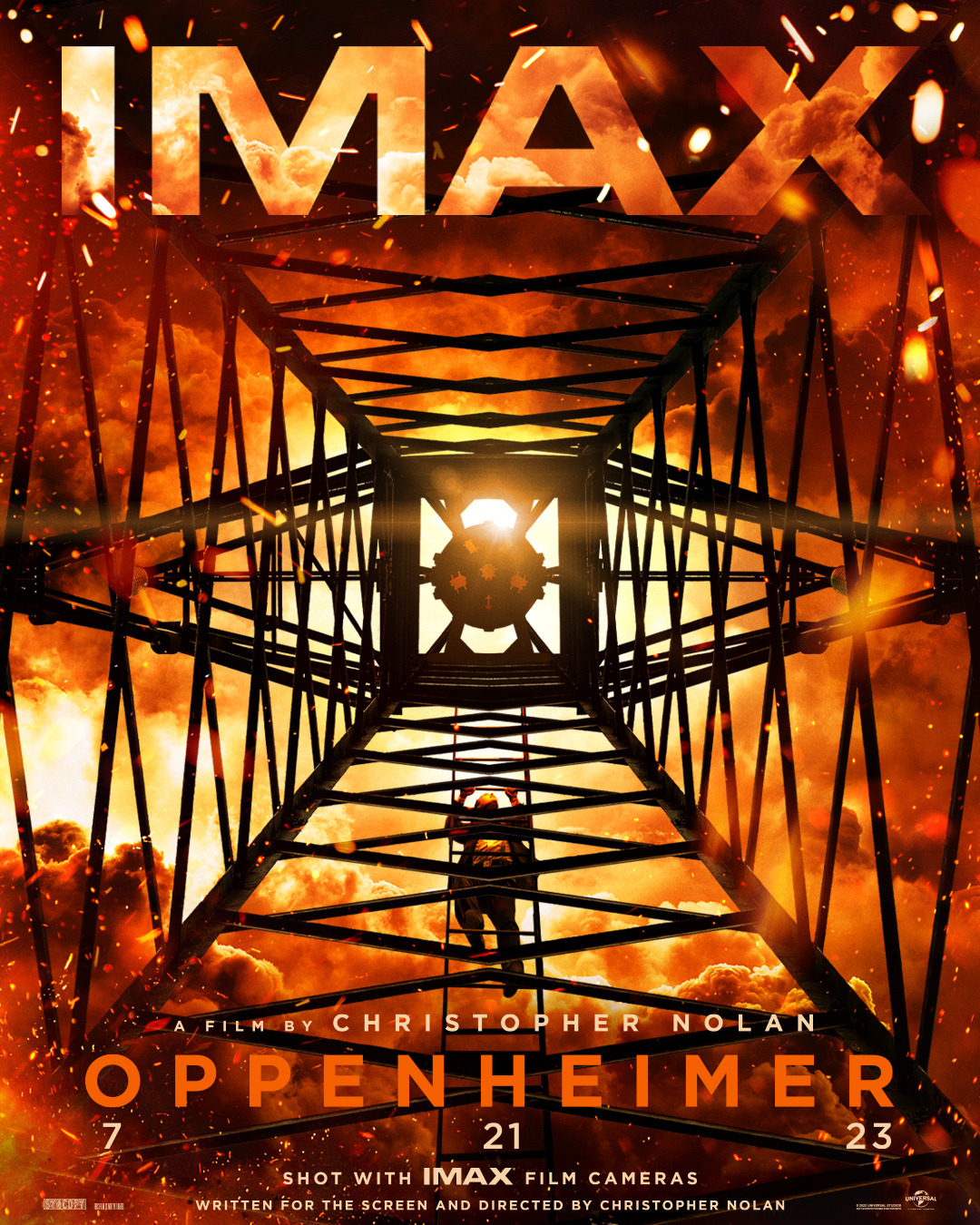 Oppenheimer Christopher Nolan póster IMAX