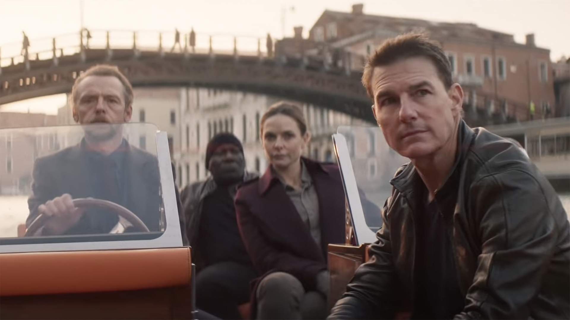 Tom Cruise y Simon Pegg en Misión Imposible Sentencia mortal main