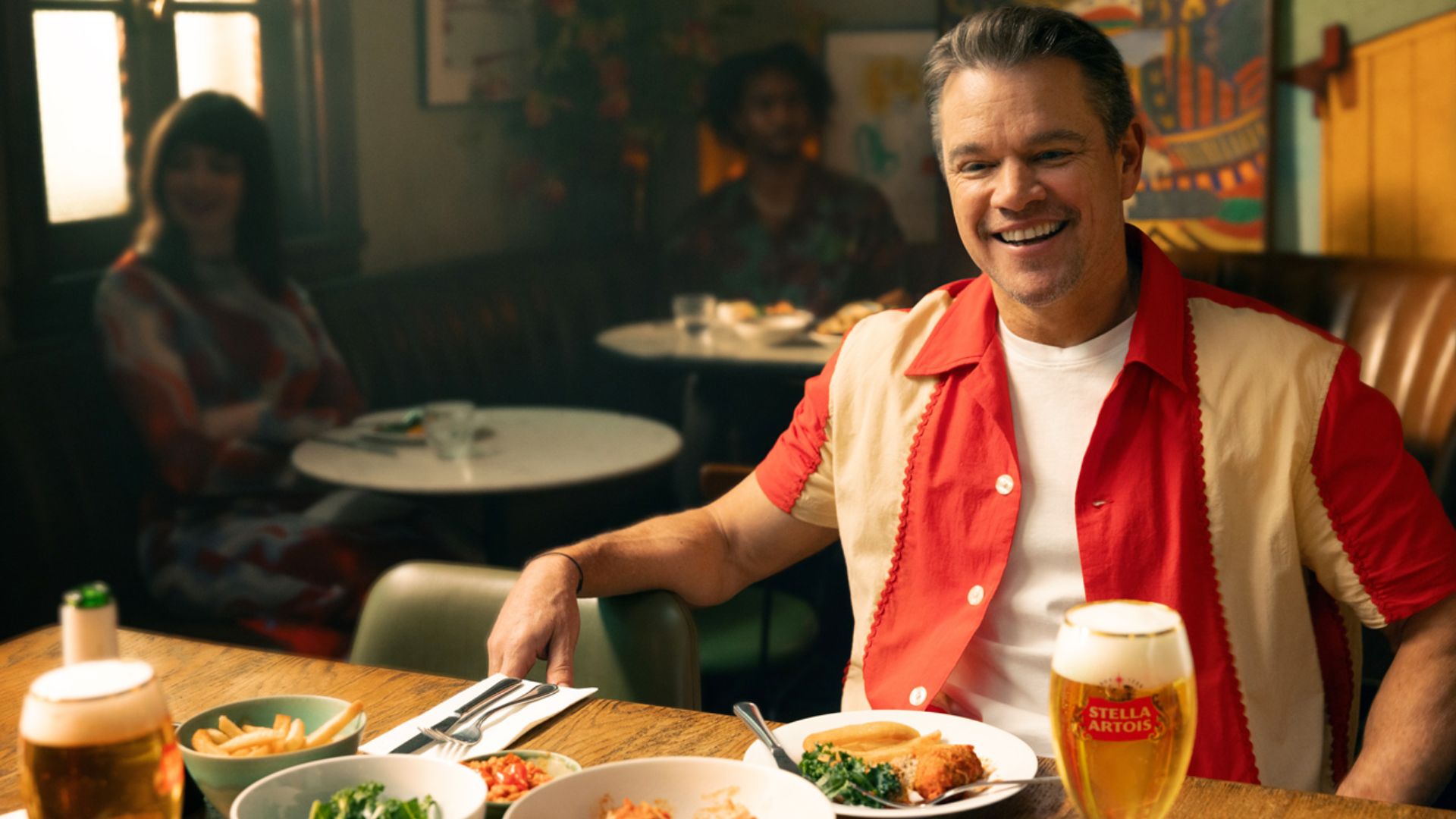 Matt Damon en comercial de Stella Artois