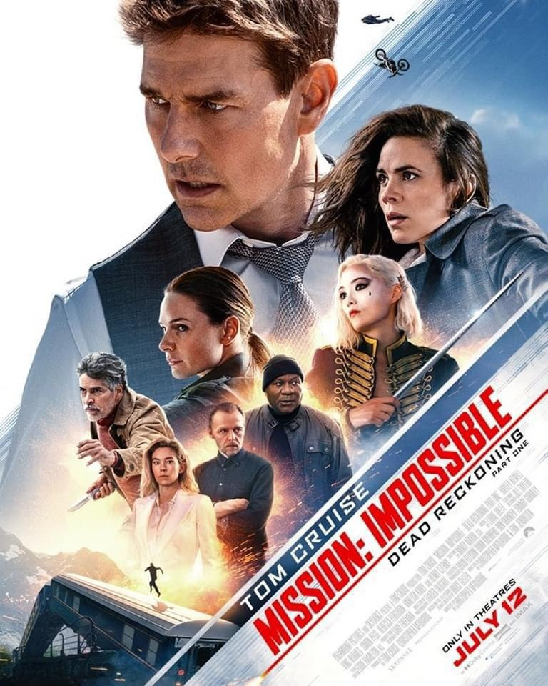 tom cruise poster mission imposible dead reckoning part one