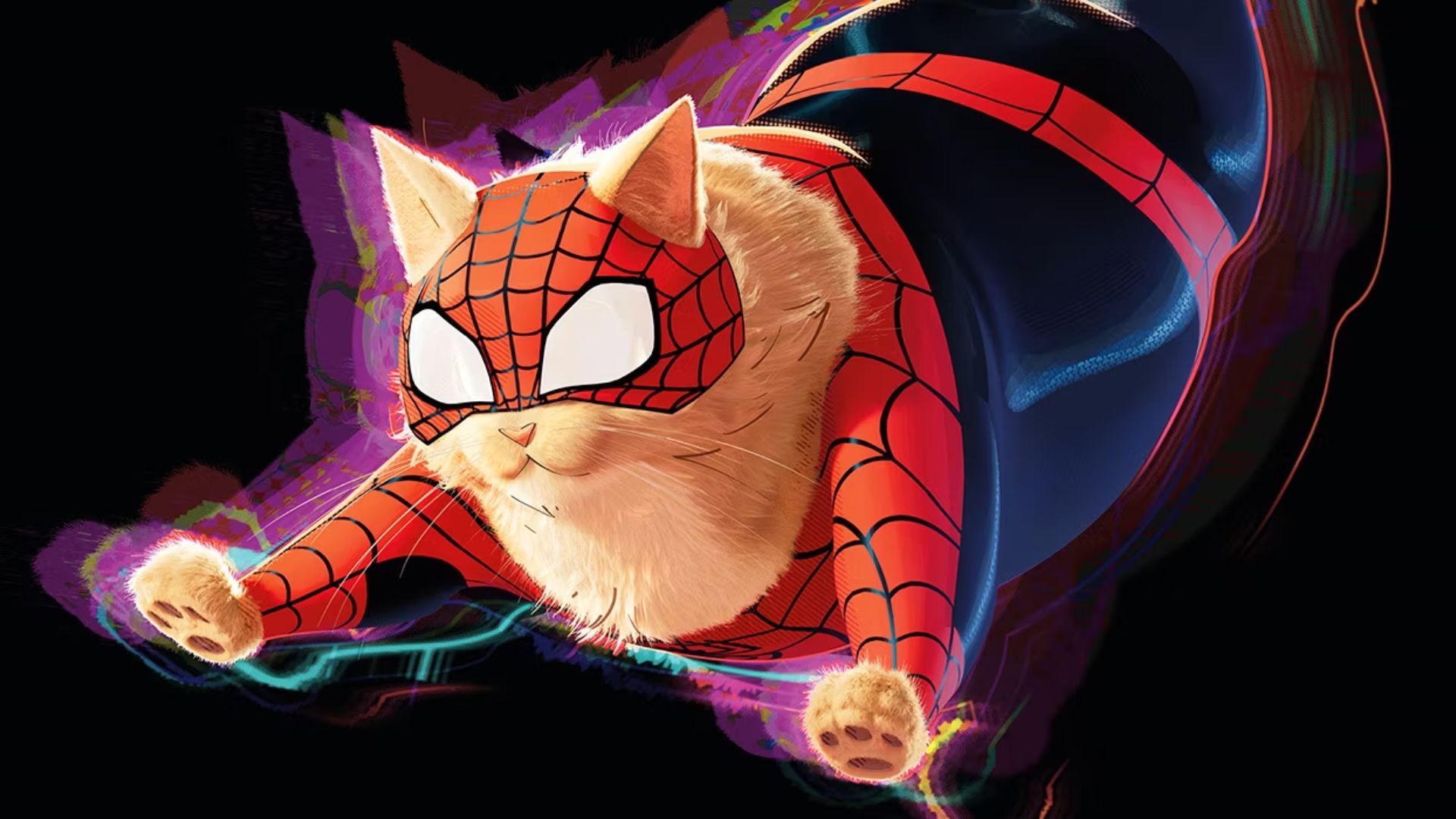 Spider-Cat escena del Spider-verso